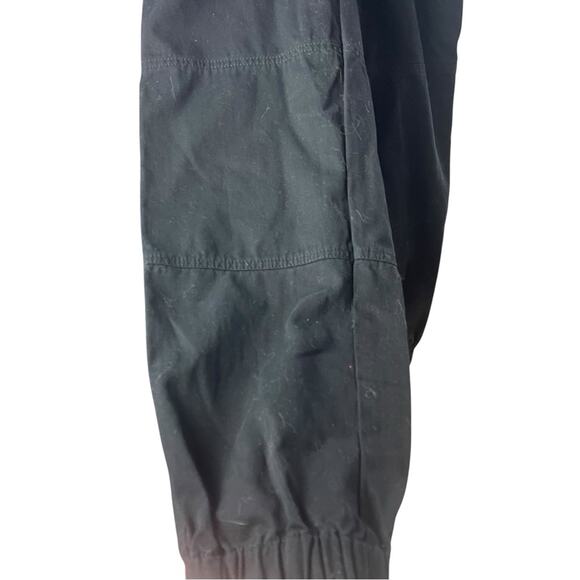 TNA (Aritzia) High Rise Cotton Joggers, Black, Side Pockets, Elastic Waist, S - Picture 4 of 7